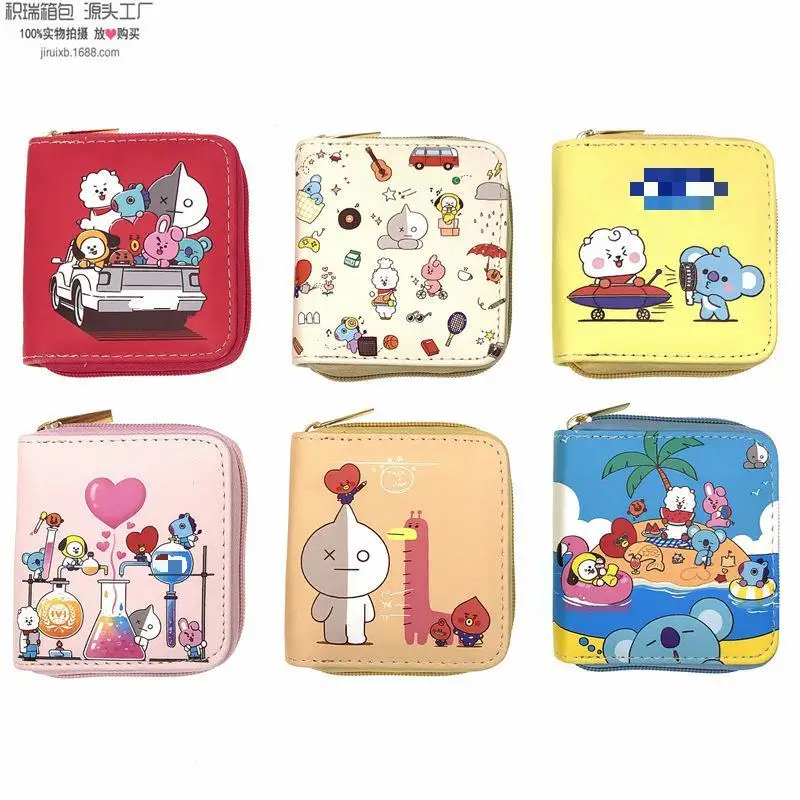 KPOP Bangtan Boys Digital Print Wallet Student Women's Short Zipper Bag ID Bag Cartoon Exquisite Coin Purse Gift Fan Collection
KPOP Bangtan Boys Digital Print Wallet Student Women's Short Zipper Bag ID Bag Cartoon Exquisite Coin Purse Gift Fan Collection
