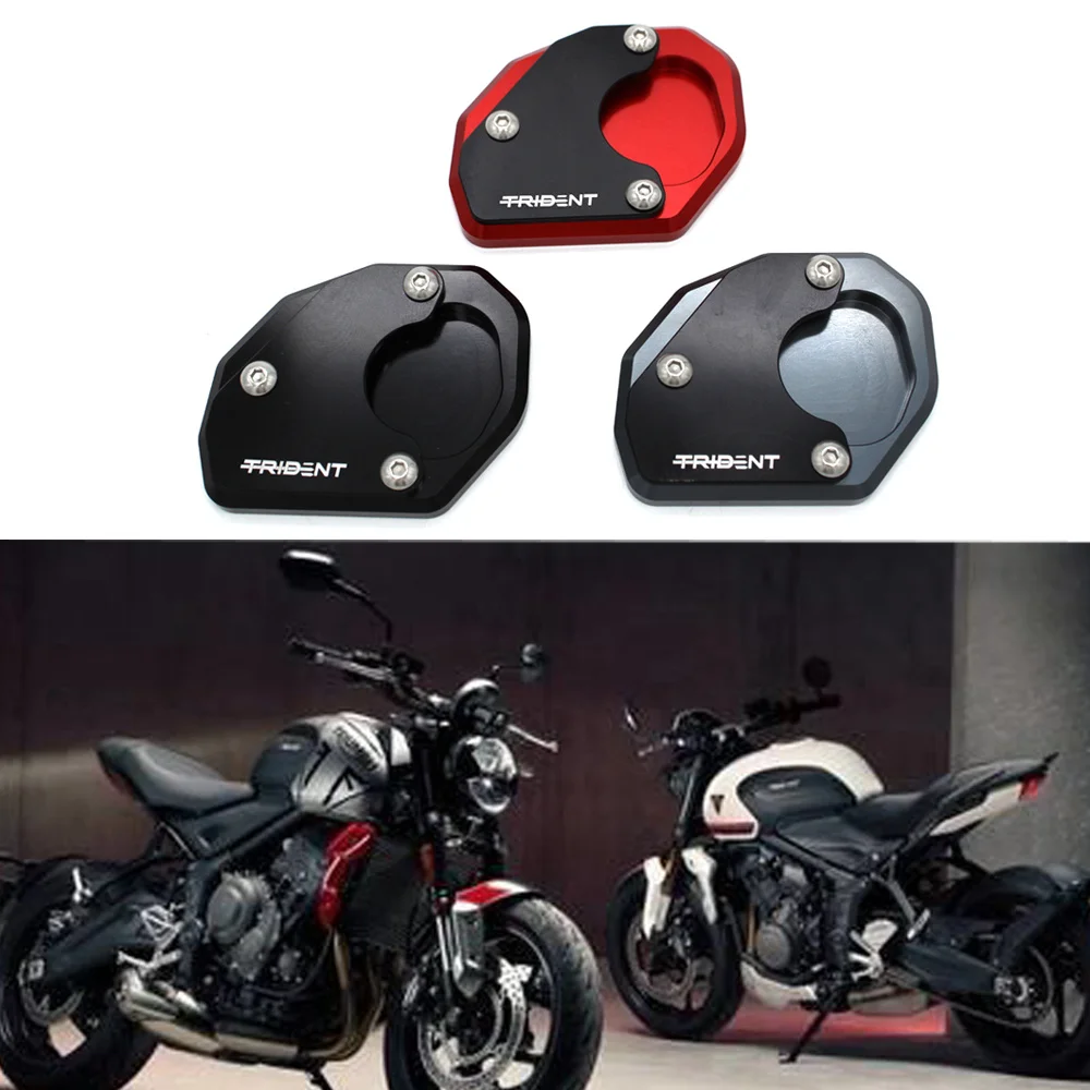 Motorcycle Accessories Kickstand Side Stand extension Enlarge Plate Pad For Triumph Trident 660 2021 TRIDENT660
Motorcycle Accessories Kickstand Side Stand extension Enlarge Plate Pad For Triumph Trident 660 2021 TRIDENT660