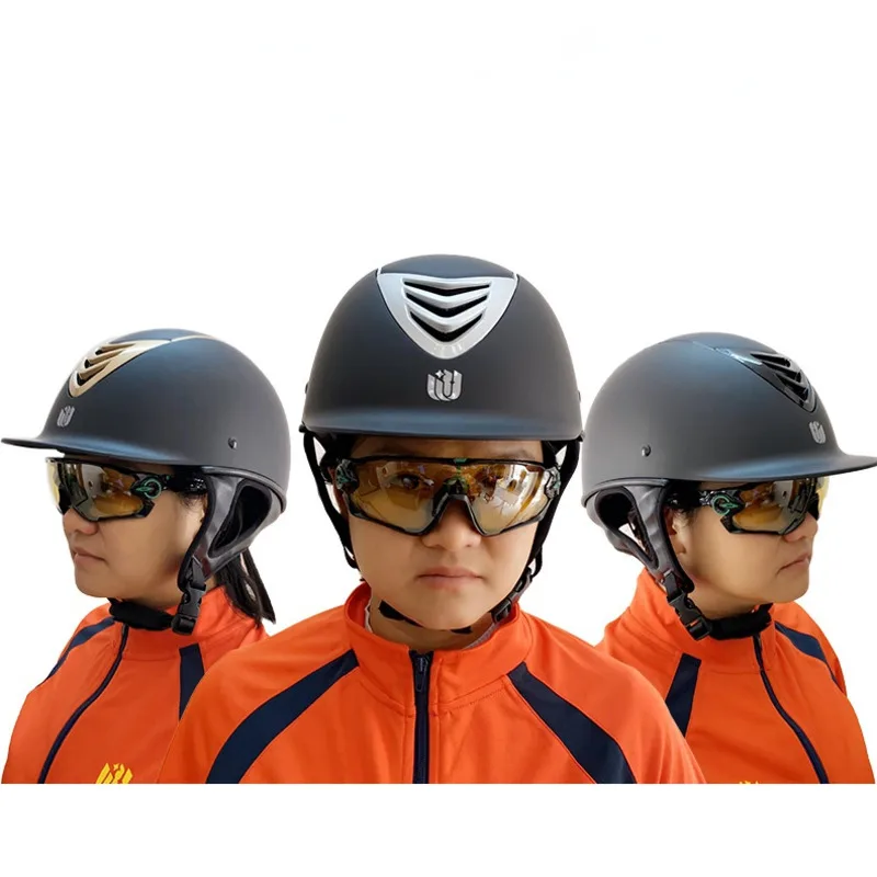 58-62cm Ultra Light Adults Equestrian helmet Riding helmet Knight Hat Removable Brim Speed helmet Horse Riding Acc
58-62cm Ultra Light Adults Equestrian helmet Riding helmet Knight Hat Removable Brim Speed helmet Horse Riding Acc