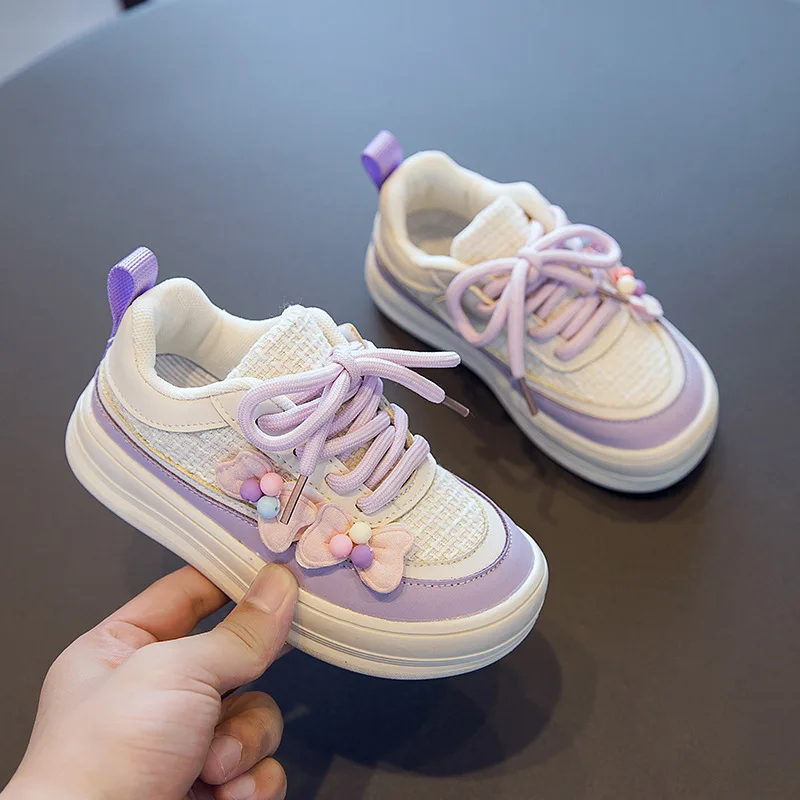 2022 spring and autumn children's cute bow design little girl skate shoes casual shoes
2022 spring and autumn children's cute bow design little girl skate shoes casual shoes