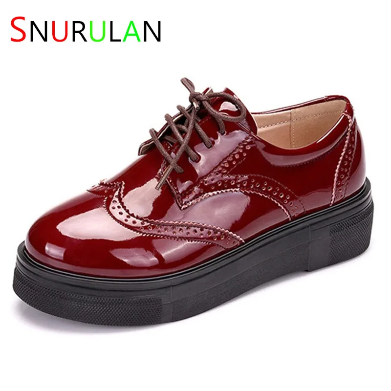 Fashion Genuine Leather Women's Shoes New Retro Lace-Up Oxfords Shoes Round Toe Platform Shoes Handmade Shoes Woman Size 33-43
Fashion Genuine Leather Women's Shoes New Retro Lace-Up Oxfords Shoes Round Toe Platform Shoes Handmade Shoes Woman Size 33-43