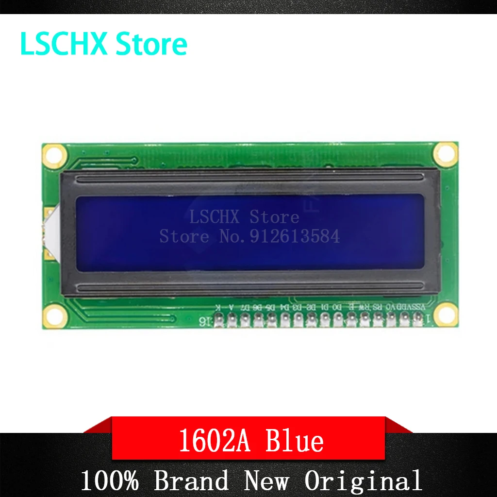Синий/желто-зеленый экран 1602A IIC/I2C ЖК-экран 5V ЖК-дисплей с модулем подсветки
Синий/желто-зеленый экран 1602A IIC/I2C ЖК-экран 5V ЖК-дисплей с модулем подсветки