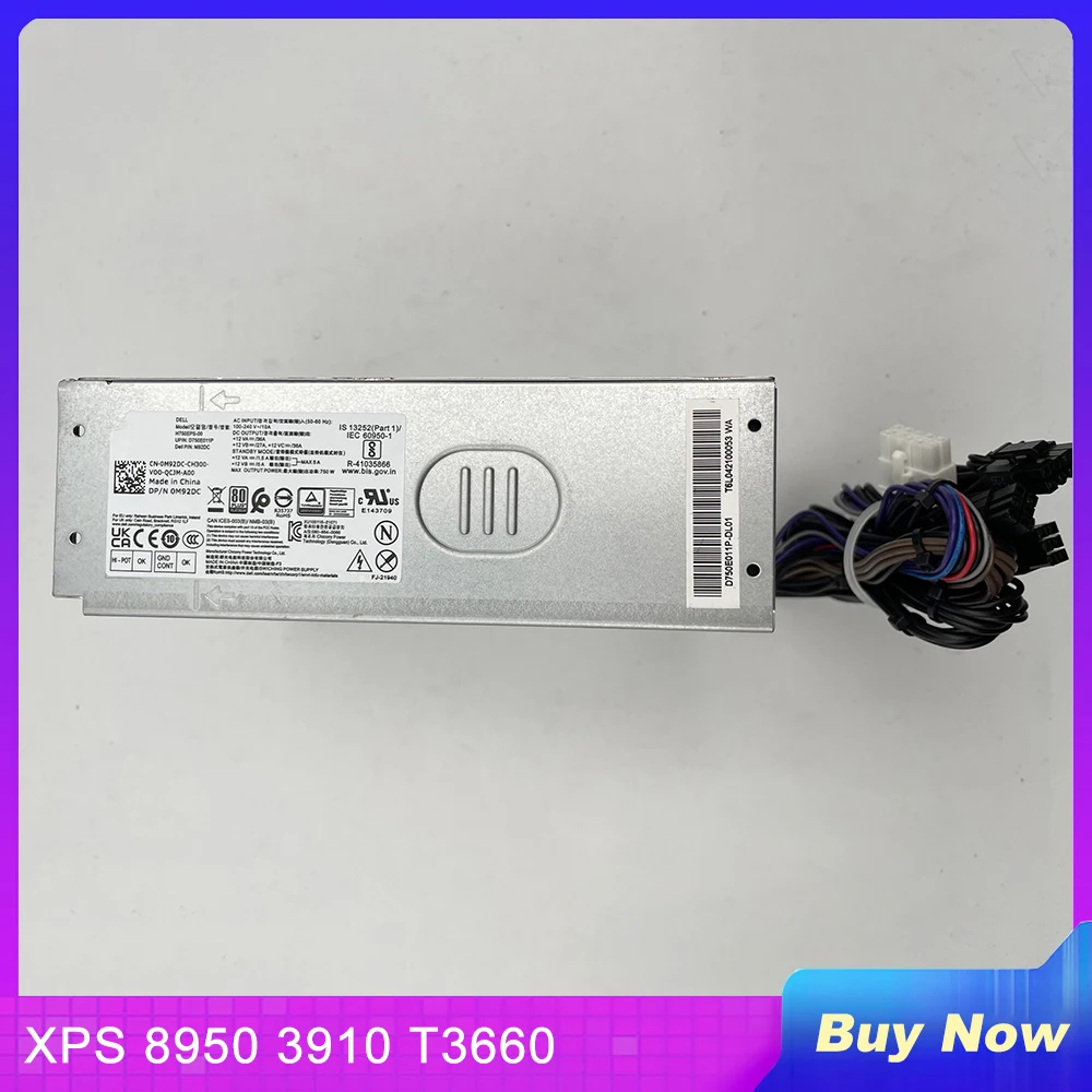 H750EPS-00 750W для DELL XPS 8950 3910 T3660 10PIN M92DC 0M92DC AC750EPS-00 0MP23Y L750EPS-00 источник питания рабочей станции
H750EPS-00 750W для DELL XPS 8950 3910 T3660 10PIN M92DC 0M92DC AC750EPS-00 0MP23Y L750EPS-00 источник питания рабочей станции