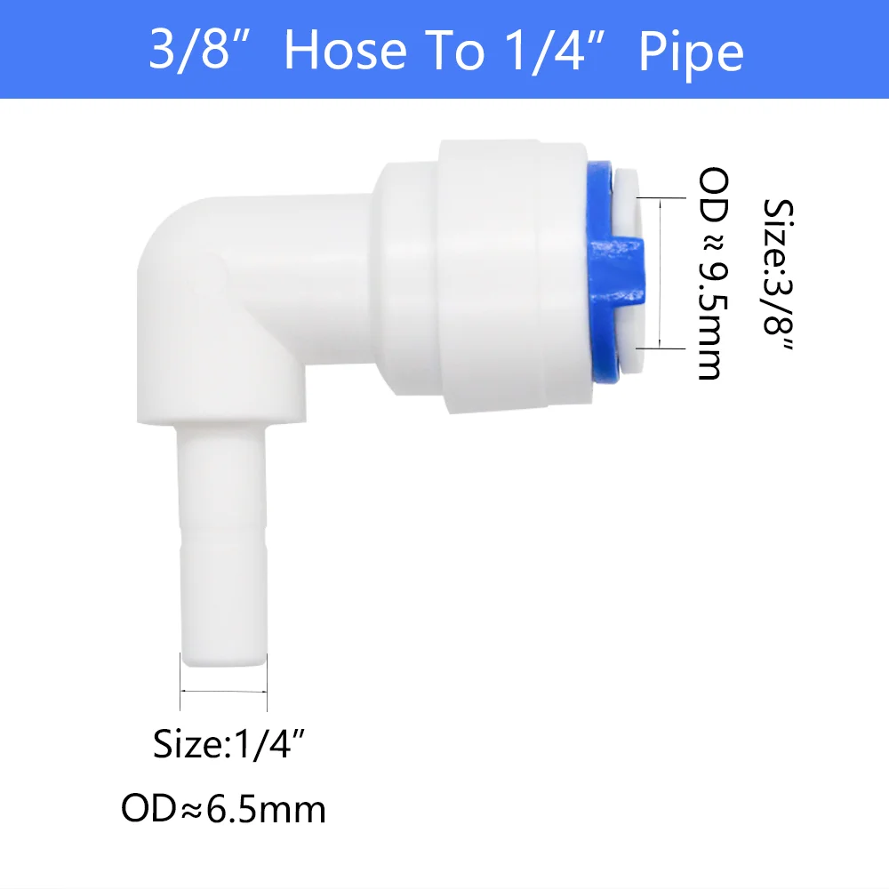 YQBS локоть для водоснабжения 1/4 3/8 пластик
YQBS локоть для водоснабжения 1/4 3/8 пластик