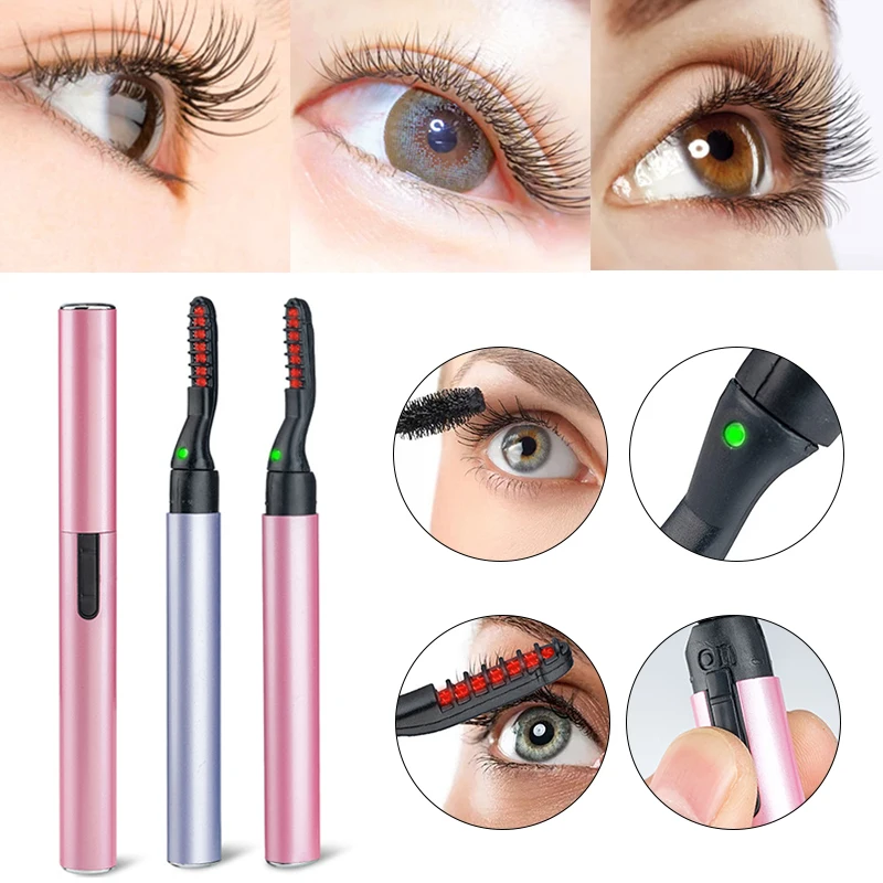 Portable Pen Style Heat Curling Electric Eyelash Curler Electric Heated Eye Lashes Eyelash Grafting Long Lasting Makeup Tools
Portable Pen Style Heat Curling Electric Eyelash Curler Electric Heated Eye Lashes Eyelash Grafting Long Lasting Makeup Tools