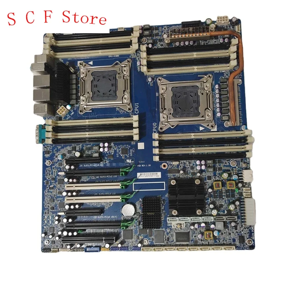For For HP Z820 X79 619562-001 619562-501 619562-601 618266-001 708464-001 LGA2011 DDR4 Workstation Motherboard
For For HP Z820 X79 619562-001 619562-501 619562-601 618266-001 708464-001 LGA2011 DDR4 Workstation Motherboard