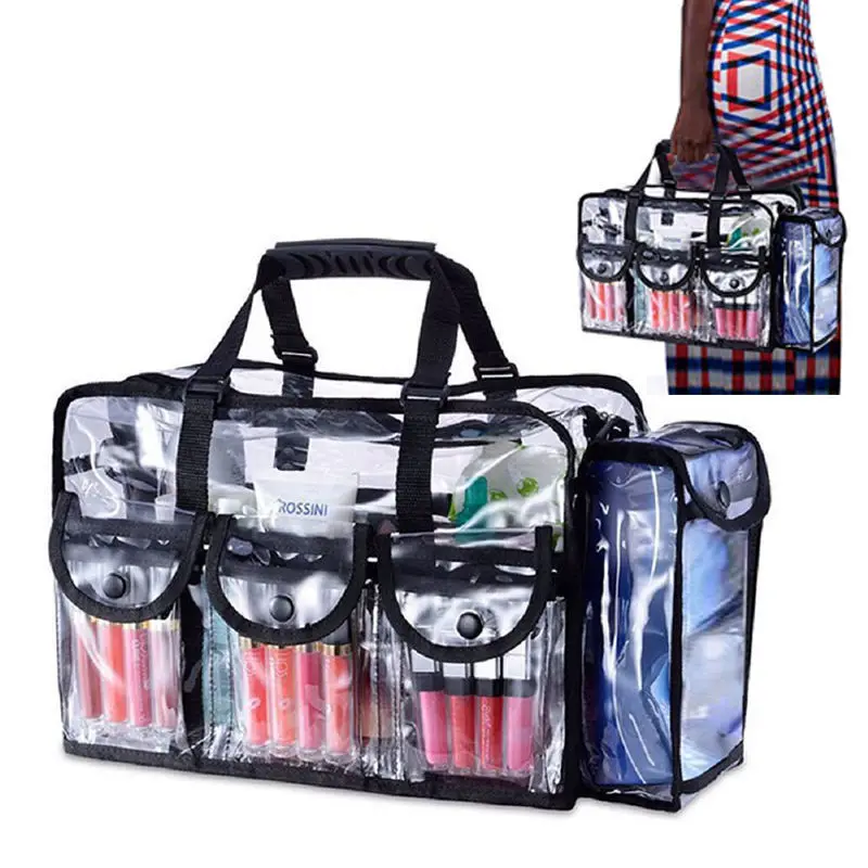 Portable Large Capacity Women's Cosmetic Bag Transparent Waterproof PVC Handbags Travel Make Up Organizer Bags Beach Storage Bag
Portable Large Capacity Women's Cosmetic Bag Transparent Waterproof PVC Handbags Travel Make Up Organizer Bags Beach Storage Bag