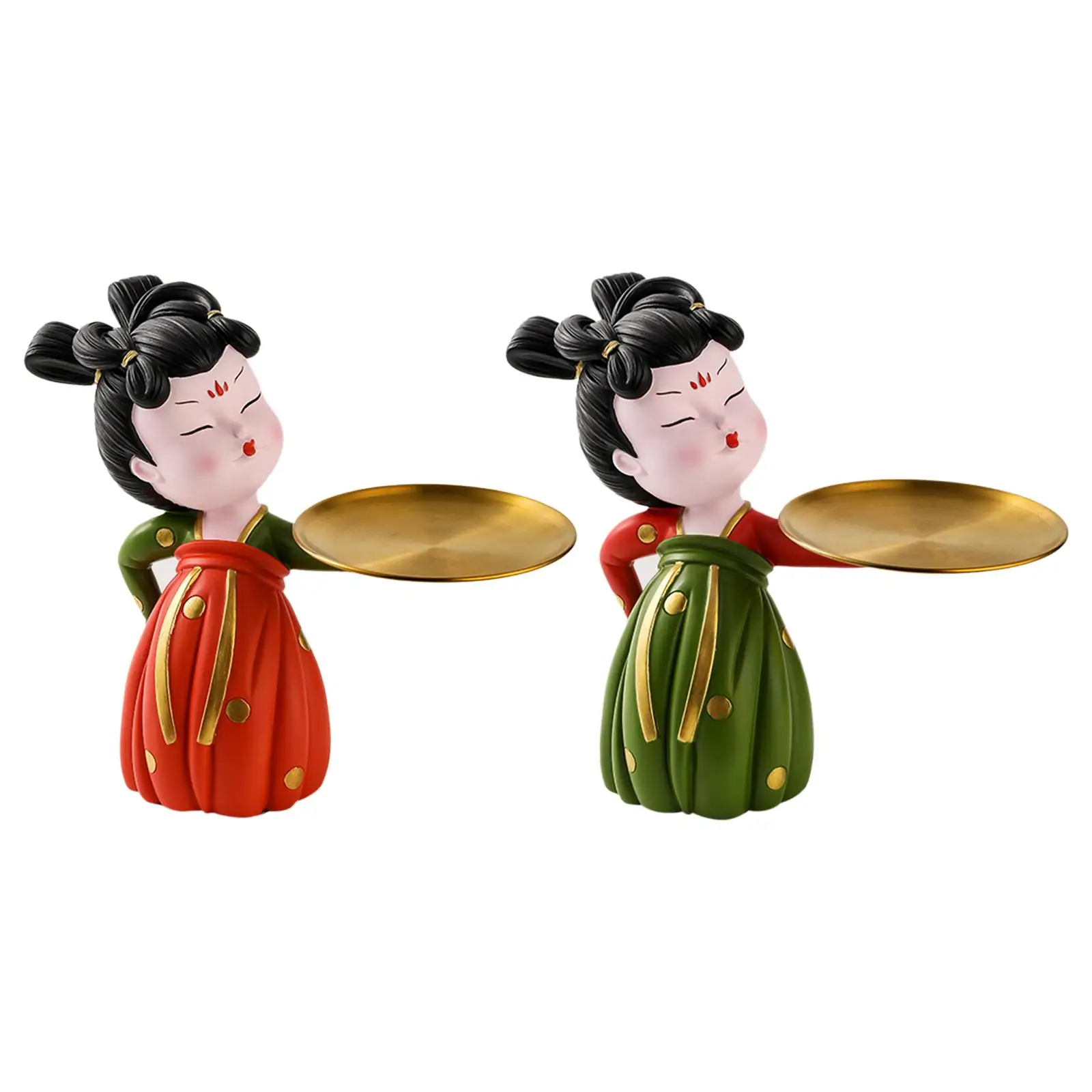 Girl Figurine Storage Tray Resin Statue Jewelry Ring Phone Keys Crafts Candy Holder for Desktop Living Room Decor Ornament Gift
Girl Figurine Storage Tray Resin Statue Jewelry Ring Phone Keys Crafts Candy Holder for Desktop Living Room Decor Ornament Gift