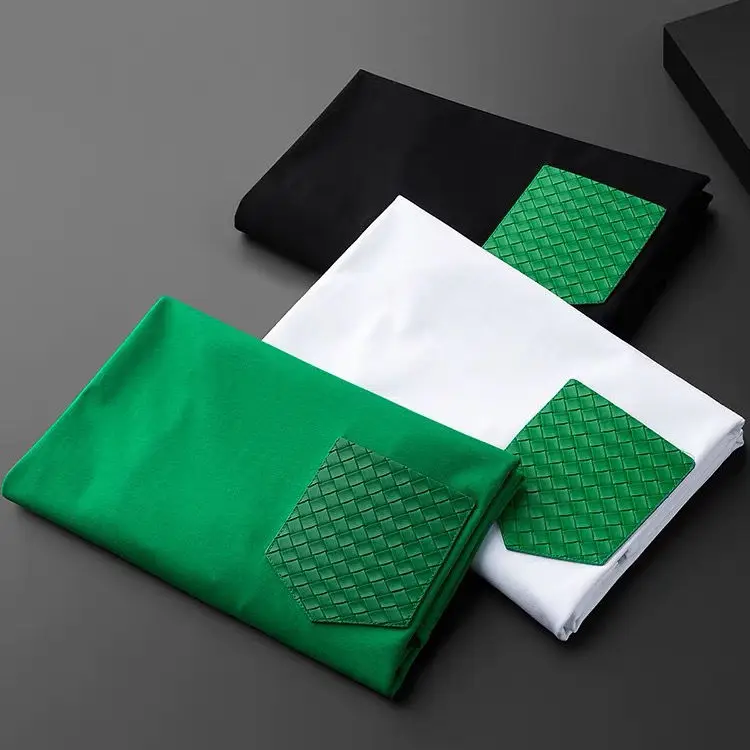 Men's Short Sleeve T-Shirt 2022 New Summer Green Slim Solid Color Versatile T-Shirt for Men
Men's Short Sleeve T-Shirt 2022 New Summer Green Slim Solid Color Versatile T-Shirt for Men