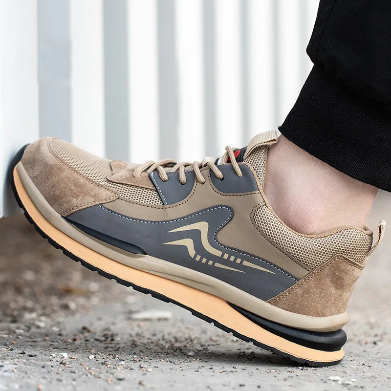 men casual steel toe covers work safety shoes breathable summer worker safe sneakers tooling security boots protective footwear
men casual steel toe covers work safety shoes breathable summer worker safe sneakers tooling security boots protective footwear