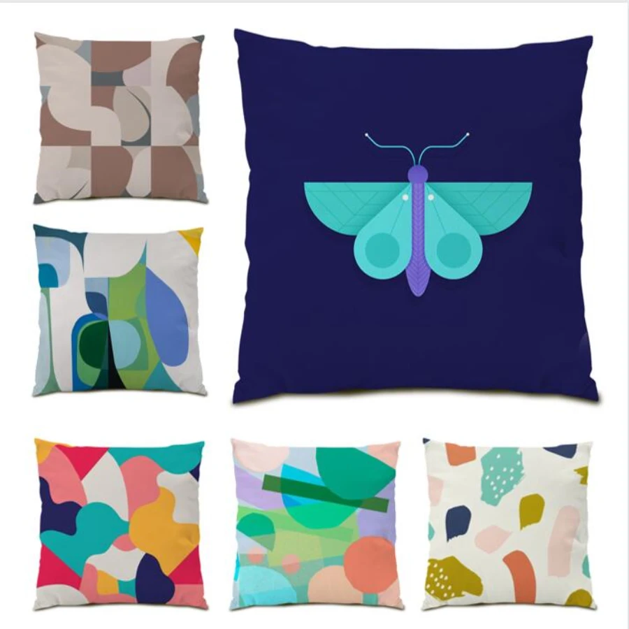 Throw Pillow Covers Modern Decoration Home Simple Cushion Cover 45x45 Living Room Decoration Luxury Color Geometry Poster E0163
Throw Pillow Covers Modern Decoration Home Simple Cushion Cover 45x45 Living Room Decoration Luxury Color Geometry Poster E0163