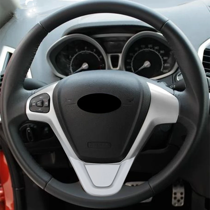 Car Steering Wheel Protective Cover Trim ABS Sticker For Ford Fiesta 2009-2017 Ecosport 2012-2017 Accessories
Car Steering Wheel Protective Cover Trim ABS Sticker For Ford Fiesta 2009-2017 Ecosport 2012-2017 Accessories