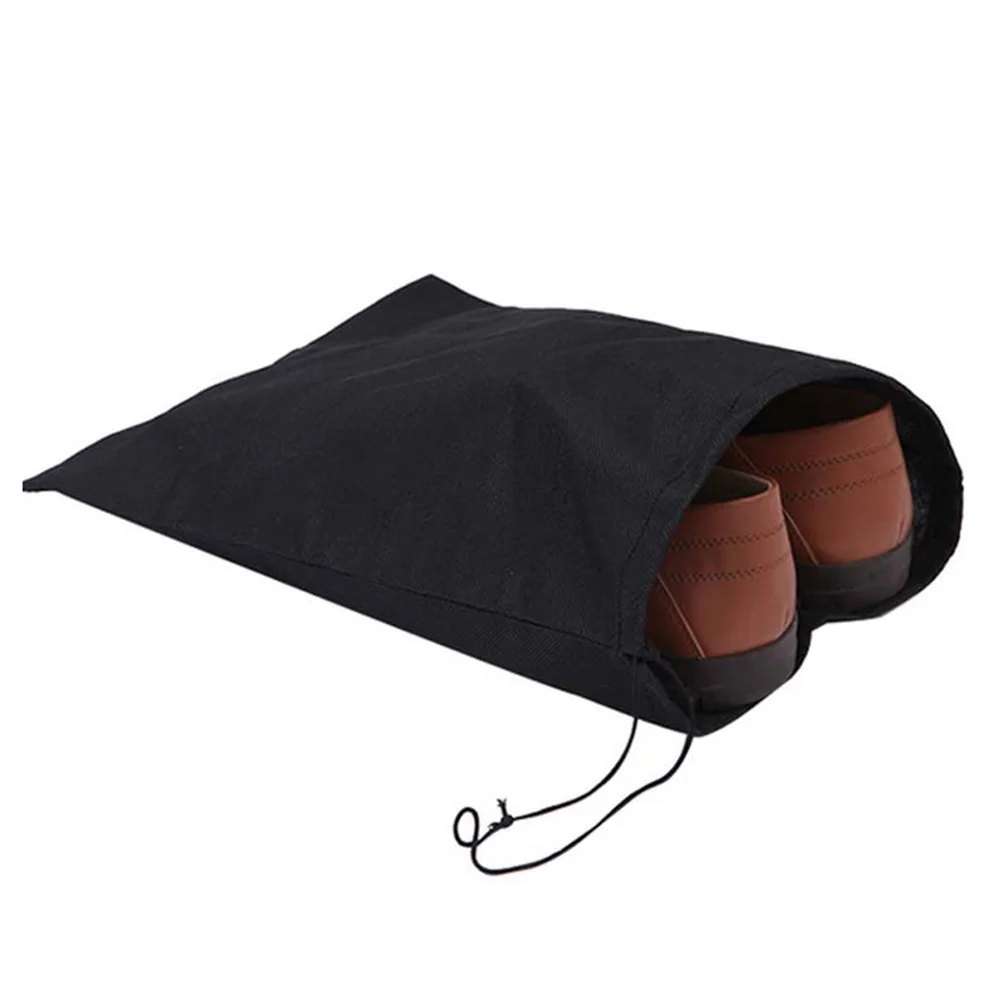 20pcs Portable Travel Drawstring Pouch Non-woven Shoes Storage Bags (Black)
20pcs Portable Travel Drawstring Pouch Non-woven Shoes Storage Bags (Black)