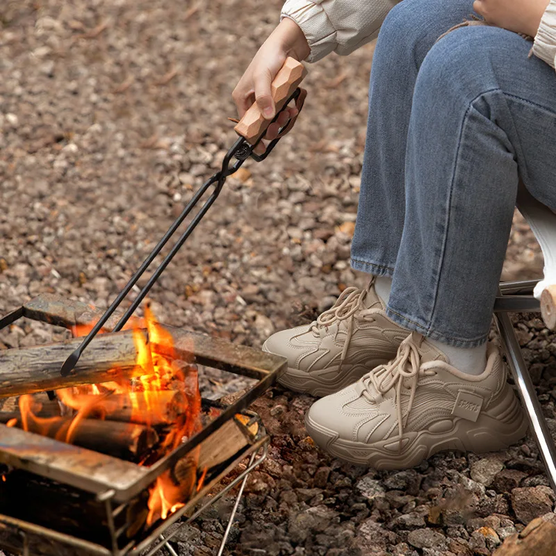 S-Camping Barbecue Carbon Clip Outdoor Thicken and Lengthen Duckbill Burning Fire Tongs Multitool
S-Camping Barbecue Carbon Clip Outdoor Thicken and Lengthen Duckbill Burning Fire Tongs Multitool