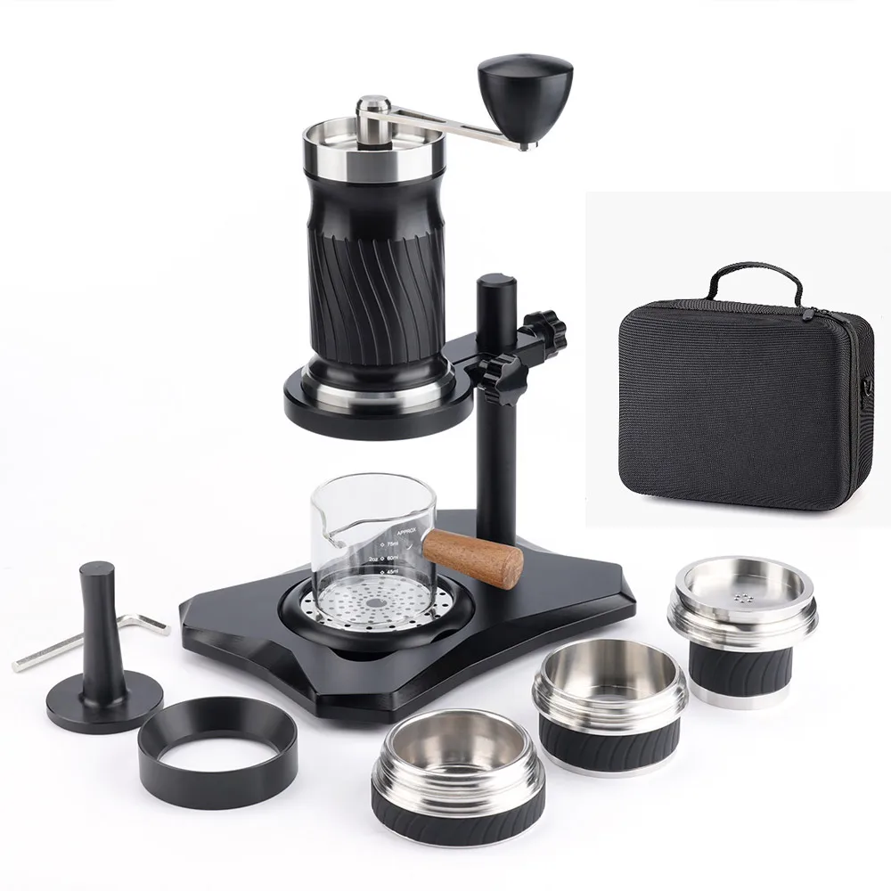 Hand Shake Manual Espresso Coffee Machine Camping Portable packing Maker 3 Filters for Coffee powder Original Nespresso Capsule
Hand Shake Manual Espresso Coffee Machine Camping Portable packing Maker 3 Filters for Coffee powder Original Nespresso Capsule