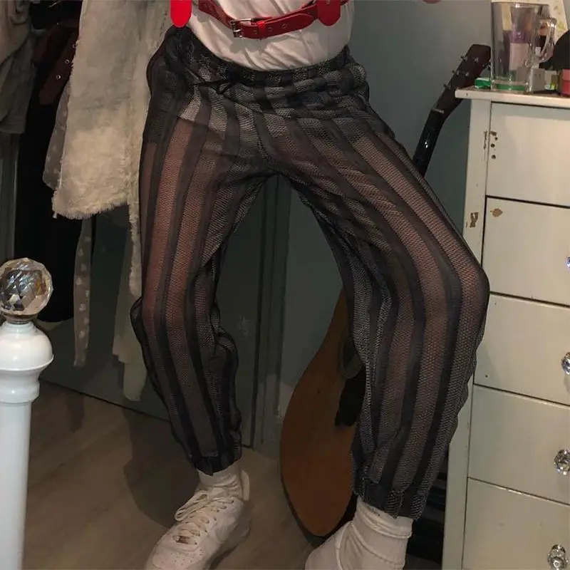 Сексуальные хорошо облегающие новые мужские брюки INCERUN, мужские свободные удобные сетчатые прозрачные брюки, сетчатые длинные брюки с высокой талией
Сексуальные хорошо облегающие новые мужские брюки INCERUN, мужские свободные удобные сетчатые прозрачные брюки, сетчатые длинные брюки с высокой талией