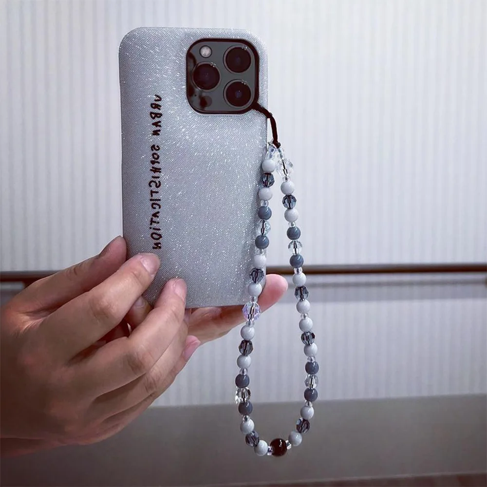 Grey Beaded Phones Charm Wholesale Cell Phone Strap 2023 New Kpop Telephone Jewelry Y2k Accessories Phone Chain
Grey Beaded Phones Charm Wholesale Cell Phone Strap 2023 New Kpop Telephone Jewelry Y2k Accessories Phone Chain