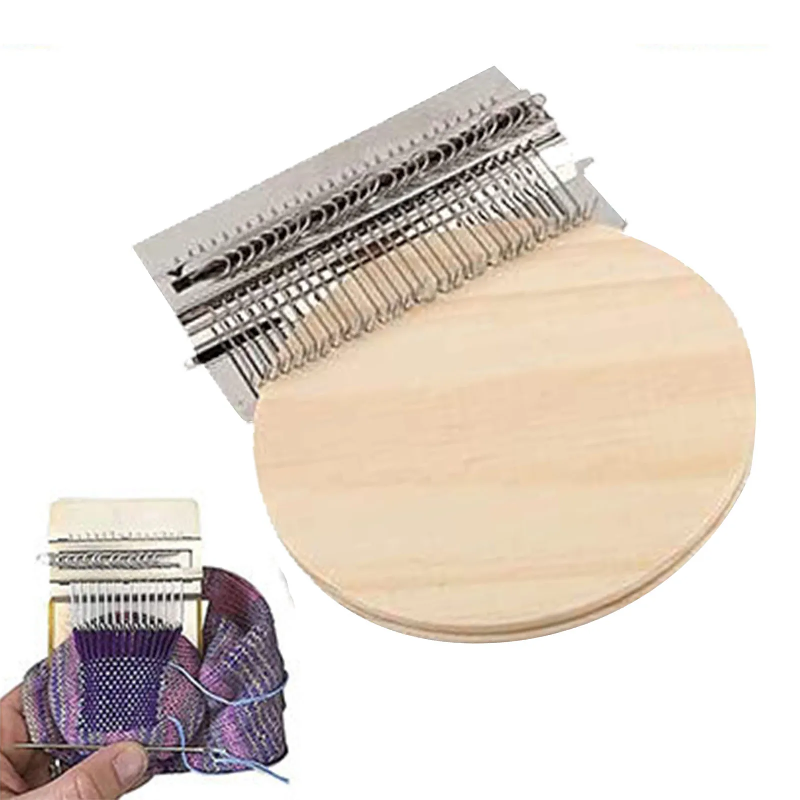 Small Loom Darning Mini Loom Machine Mini Weaving Loom For Jeans Socks Clothes Handcraft Household DIY Mending Repair Tool
Small Loom Darning Mini Loom Machine Mini Weaving Loom For Jeans Socks Clothes Handcraft Household DIY Mending Repair Tool