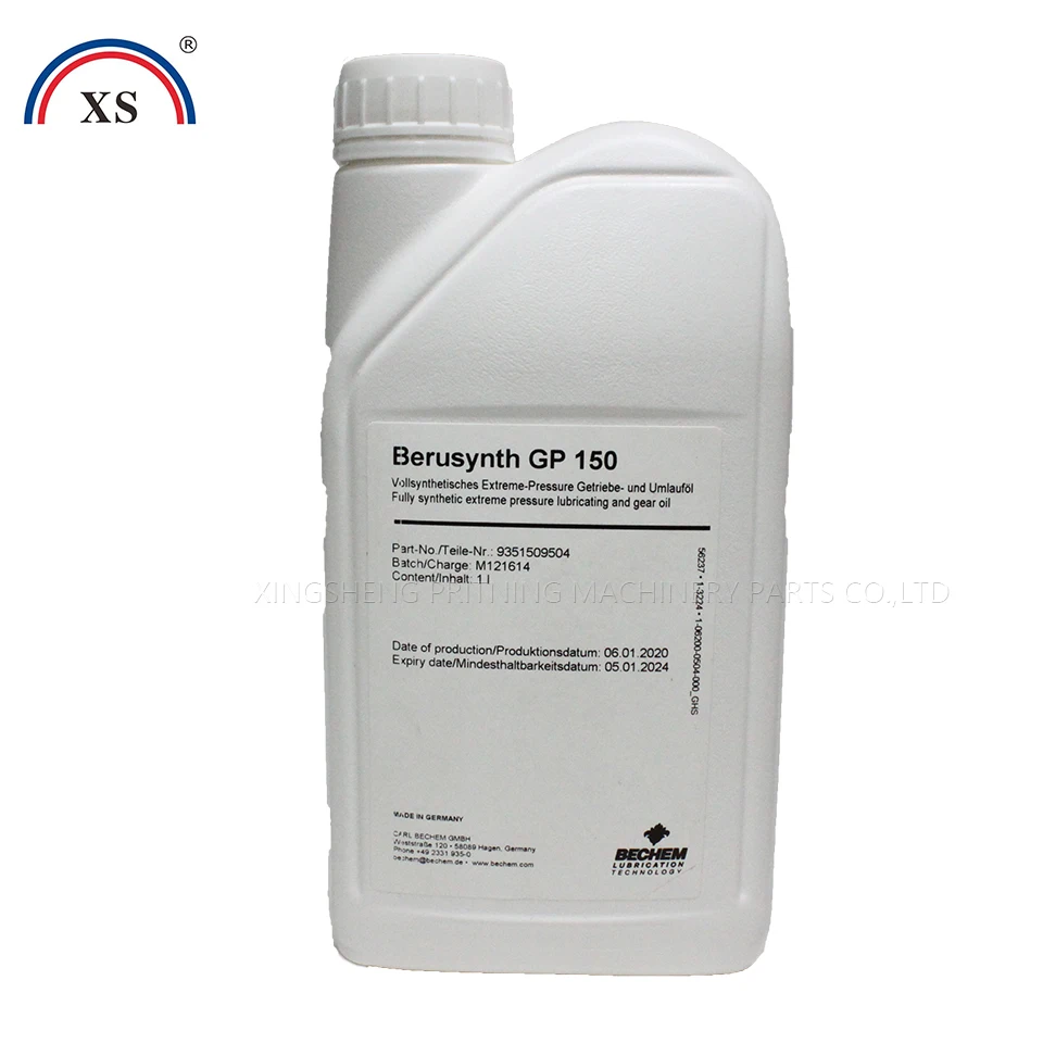 00.580.7973 GP150 Air compressor grease Gear lubricant HIGH QUALITY PRINTING MACHINE PARTS XL105 CX102 CD102 SM102 CD74 120
00.580.7973 GP150 Air compressor grease Gear lubricant HIGH QUALITY PRINTING MACHINE PARTS XL105 CX102 CD102 SM102 CD74 120