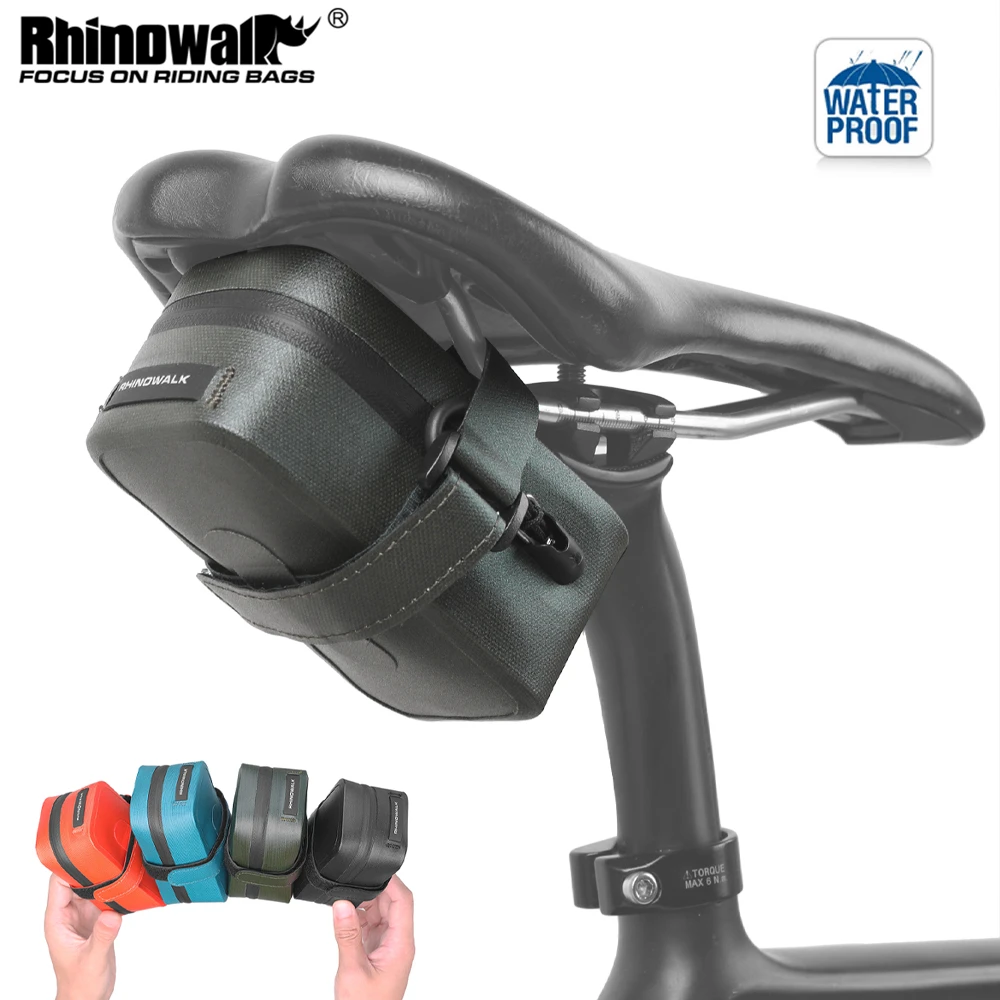 Rhinowalk Waterproof Bicycle Bag 600D Polyester TPU Lightweight 0.4L Bicycle Tail Bag Cycling Equipment
Rhinowalk Waterproof Bicycle Bag 600D Polyester TPU Lightweight 0.4L Bicycle Tail Bag Cycling Equipment