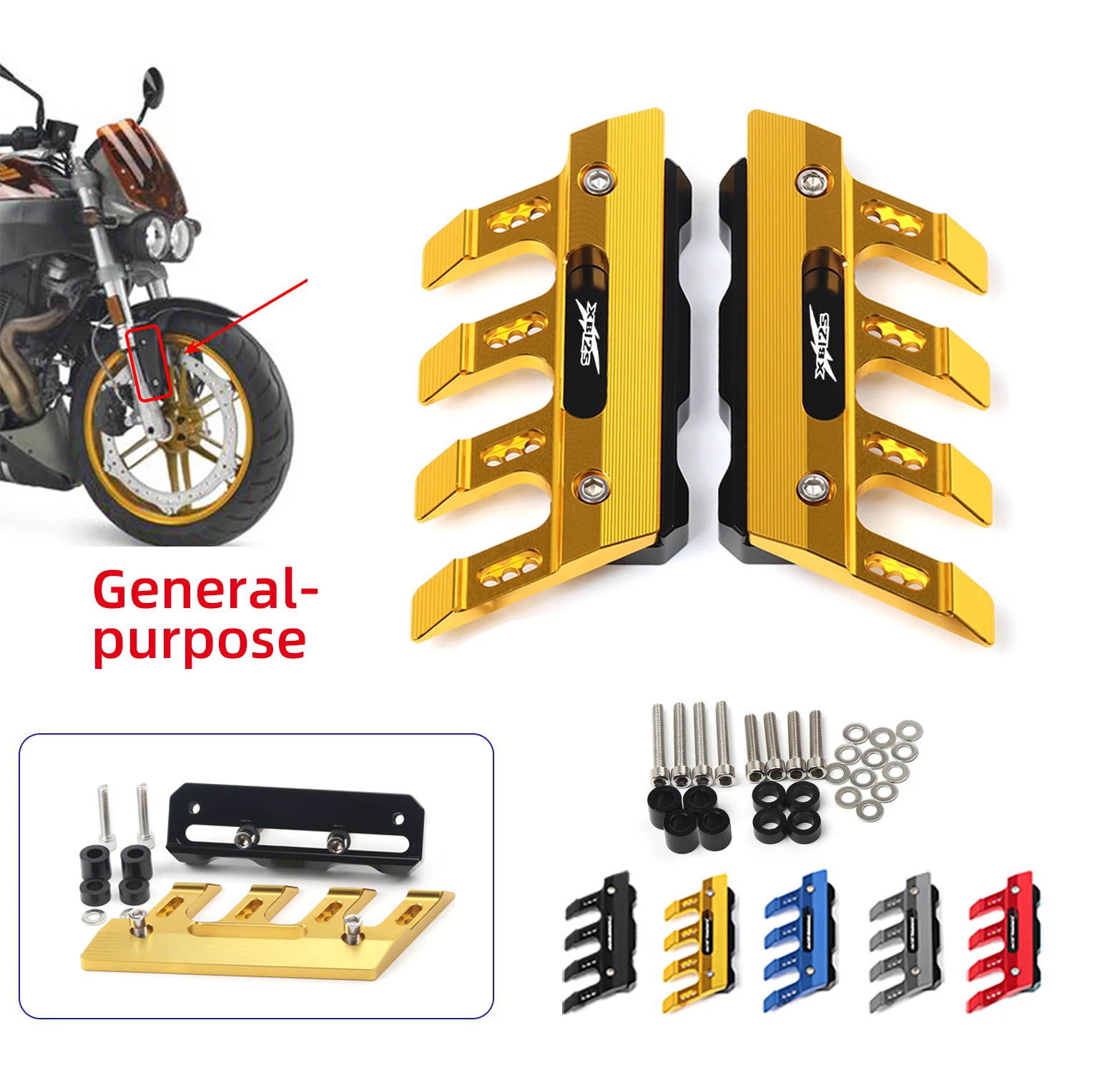 Universal Front shock absorber fender protection cover FOR Buell XB12Ss XB 12Ss XB12Scg XB12S cg Motorcycle Accessories
Universal Front shock absorber fender protection cover FOR Buell XB12Ss XB 12Ss XB12Scg XB12S cg Motorcycle Accessories