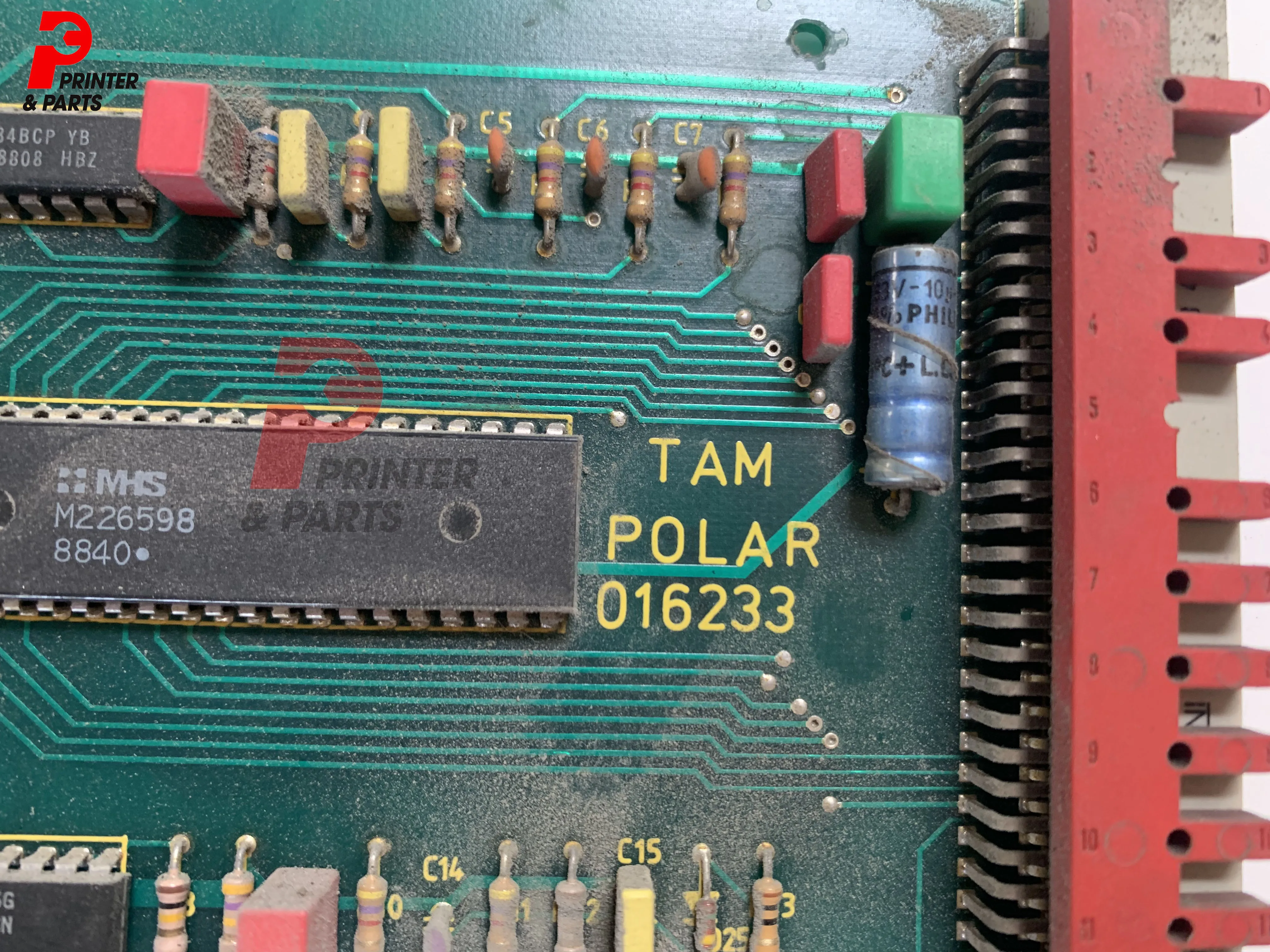 Used ORIGINAL POLAR TAM 016233 Circuit Board Suitable For Polar EM,EMC Cutting Machine Spare Parts
Used ORIGINAL POLAR TAM 016233 Circuit Board Suitable For Polar EM,EMC Cutting Machine Spare Parts