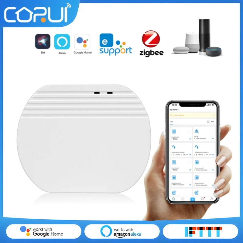 Шлюз для умного дома CORUI EWelink Zigbee, модули для автоматизации роботов, Wi-Fi, для всего дома
Шлюз для умного дома CORUI EWelink Zigbee, модули для автоматизации роботов, Wi-Fi, для всего дома