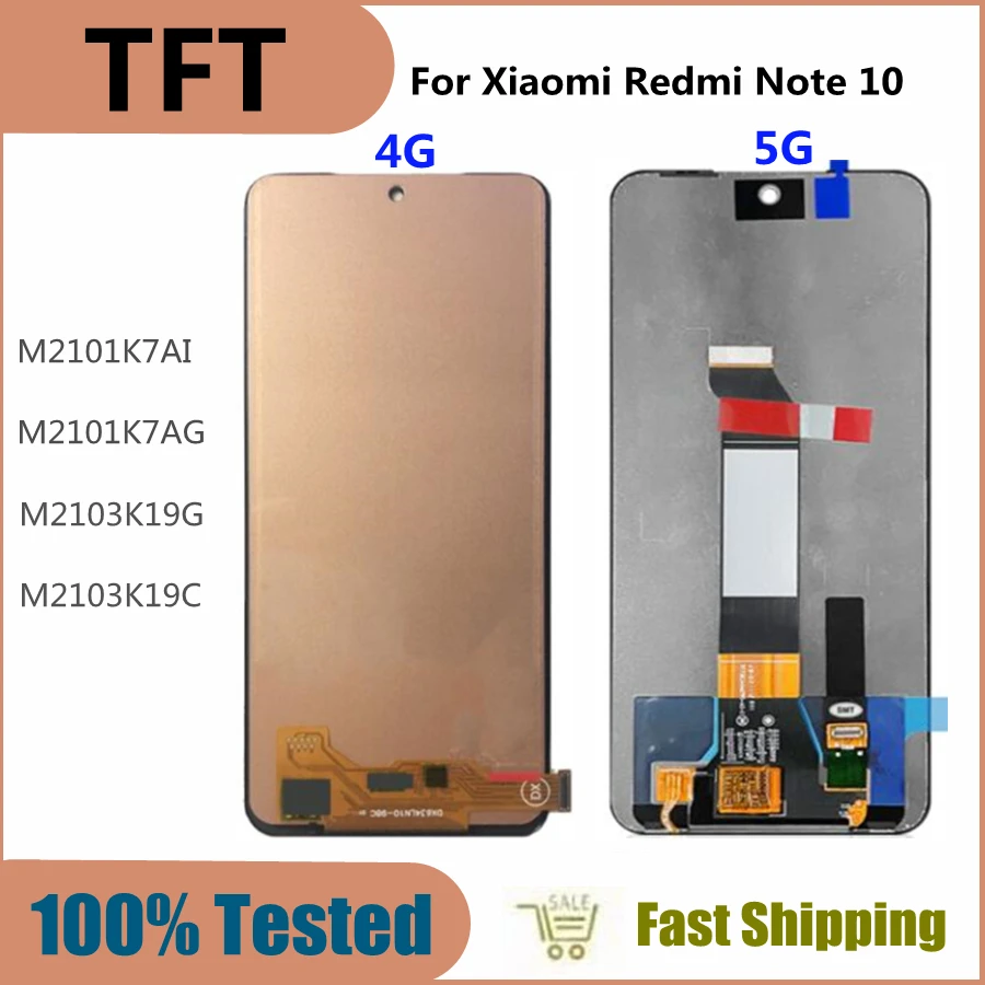 For Xiaomi Redmi Note 10 4G LCD M2101K7AG Touch Panel Screen Digitizer Assembly For Xiaomi Redmi Note 10 5G Display
For Xiaomi Redmi Note 10 4G LCD M2101K7AG Touch Panel Screen Digitizer Assembly For Xiaomi Redmi Note 10 5G Display