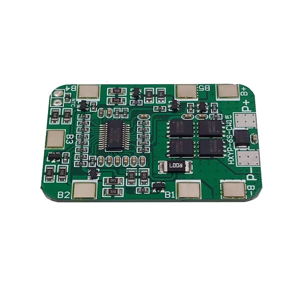 6S 25.2V 20A BMS Lithium Battery Board with Balancing for 25V Screwdriver and 24V Battery Pack Use
6S 25.2V 20A BMS Lithium Battery Board with Balancing for 25V Screwdriver and 24V Battery Pack Use