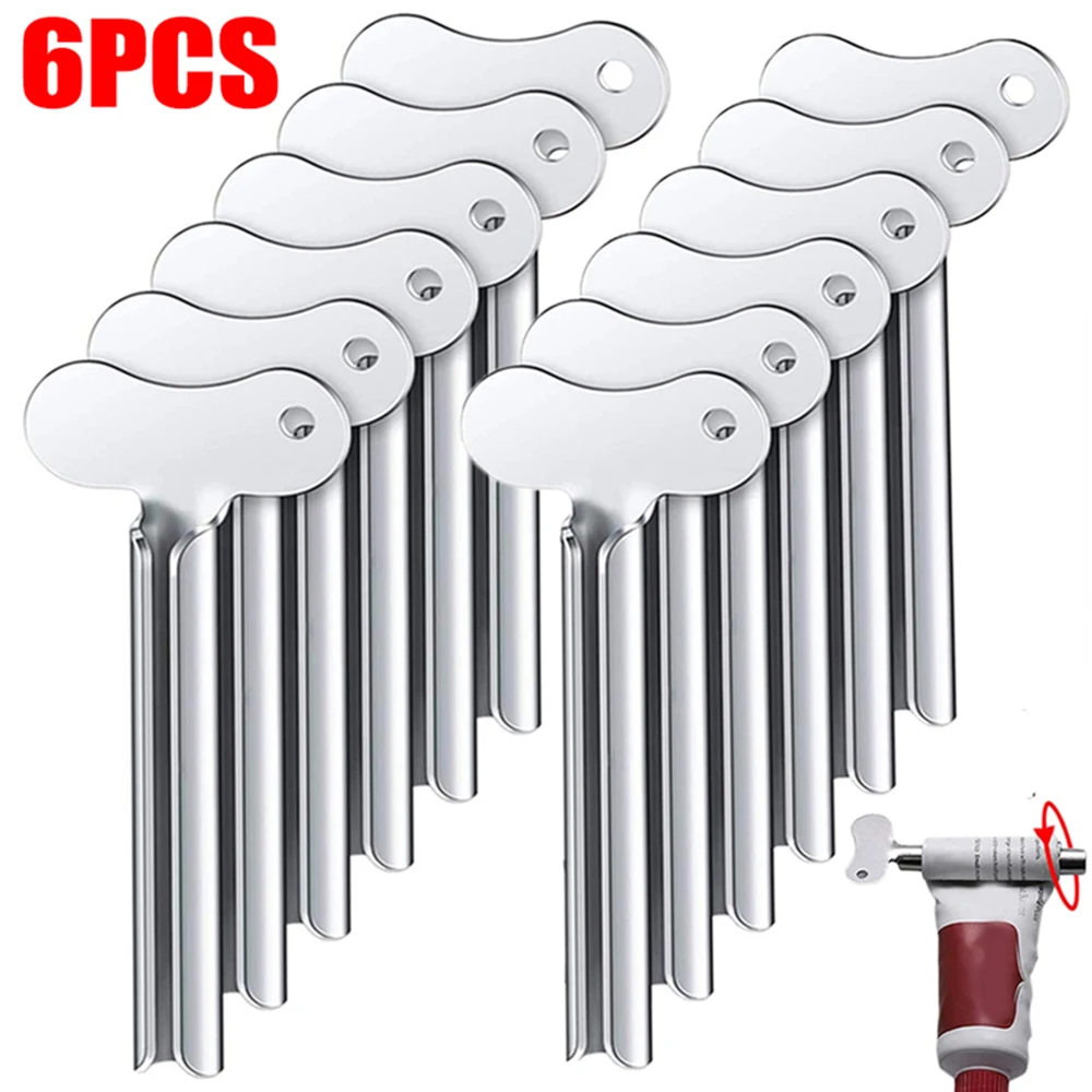 6PCS Stainless Steel Toothpaste Squeezer Metal Tube Rolling Press Squeezer for Facial Cleanser Cosmetic Paint Squeezer Dispenser
6PCS Stainless Steel Toothpaste Squeezer Metal Tube Rolling Press Squeezer for Facial Cleanser Cosmetic Paint Squeezer Dispenser