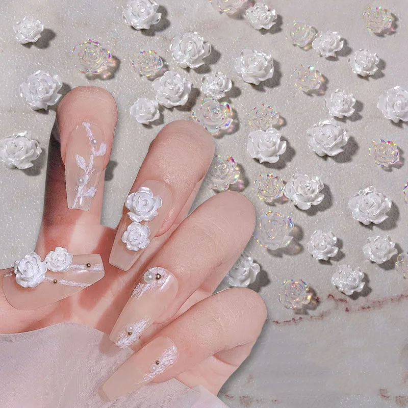 30pcs/bag Camellias Nail Art Rhinestones Resin Nail Decoration 3D Flower Accessories For DIY Nail Art Clothing Jewelry
30pcs/bag Camellias Nail Art Rhinestones Resin Nail Decoration 3D Flower Accessories For DIY Nail Art Clothing Jewelry
