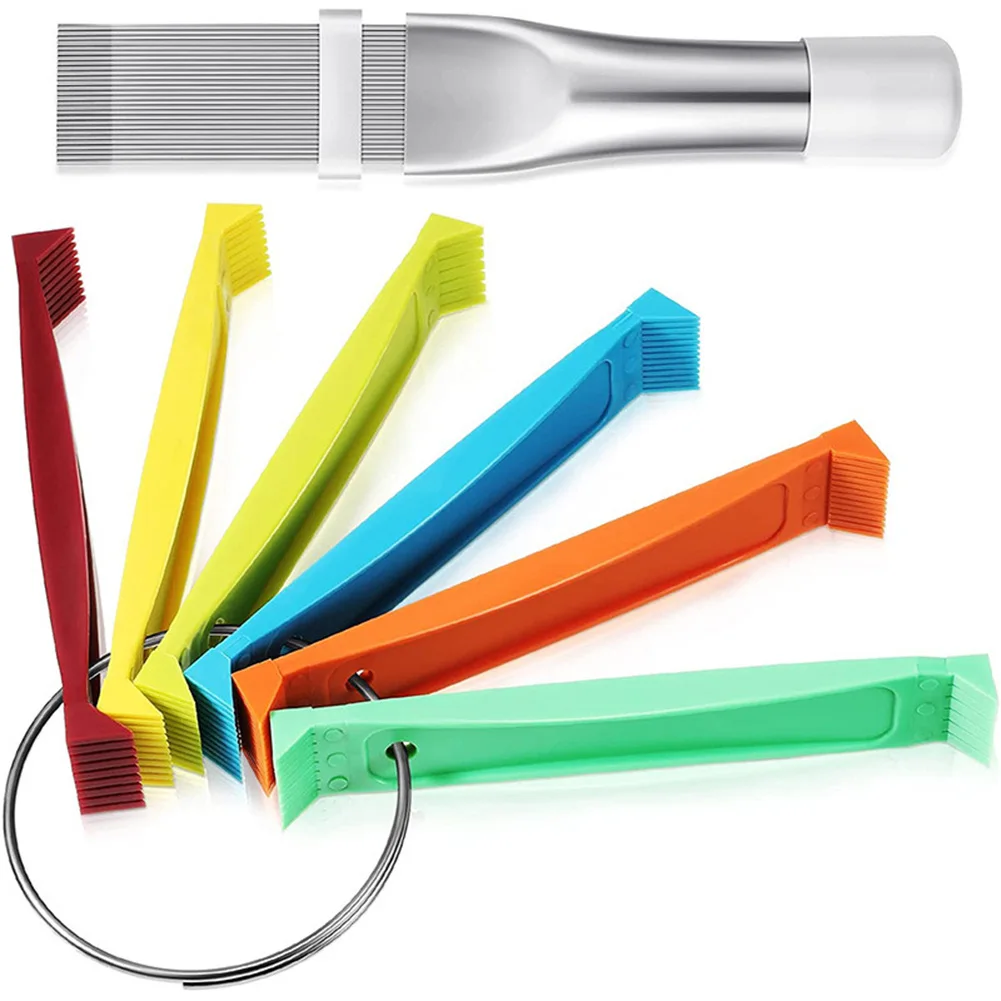 FCR6 Fin Comb Sets For Air Conditioner FCR6 Coil Fin Comb Ring Straighten Evaporator Condensor Cleaning Tool
FCR6 Fin Comb Sets For Air Conditioner FCR6 Coil Fin Comb Ring Straighten Evaporator Condensor Cleaning Tool