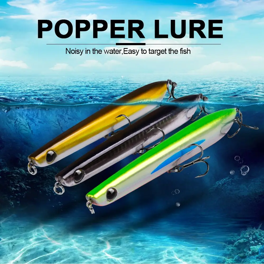 Popper Hard Lure Bionic Fish Fish Tools Fishing Tackle Fake Bait Fishing Lure Swimbait
Popper Hard Lure Bionic Fish Fish Tools Fishing Tackle Fake Bait Fishing Lure Swimbait