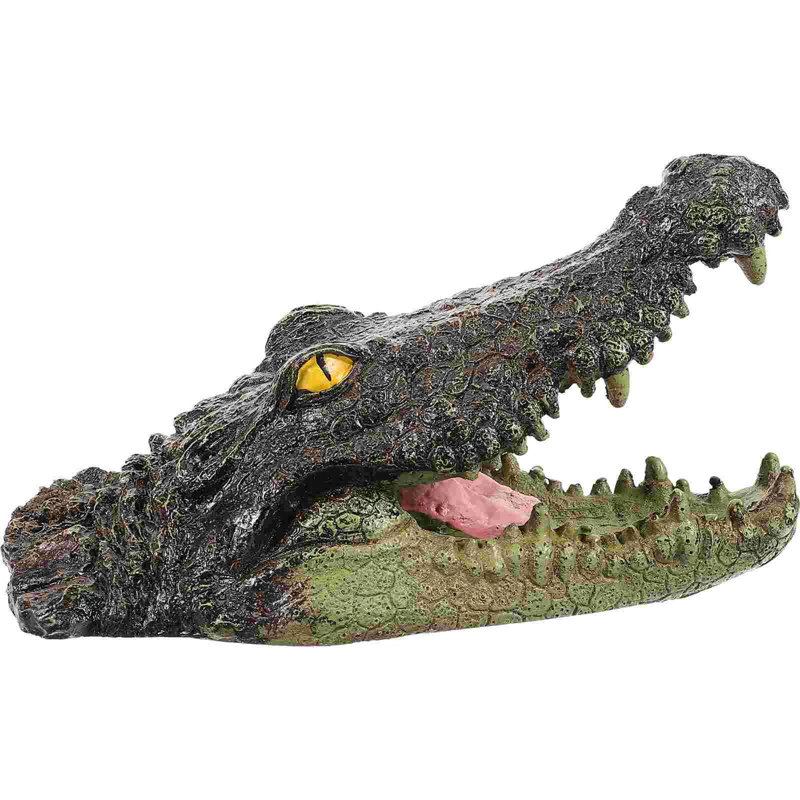 Outdoor Accessories Crocodile Head Garden Pond Floating Animal Ornament Resin Aquarium Delicate Decor Decorative Courtyard
Outdoor Accessories Crocodile Head Garden Pond Floating Animal Ornament Resin Aquarium Delicate Decor Decorative Courtyard