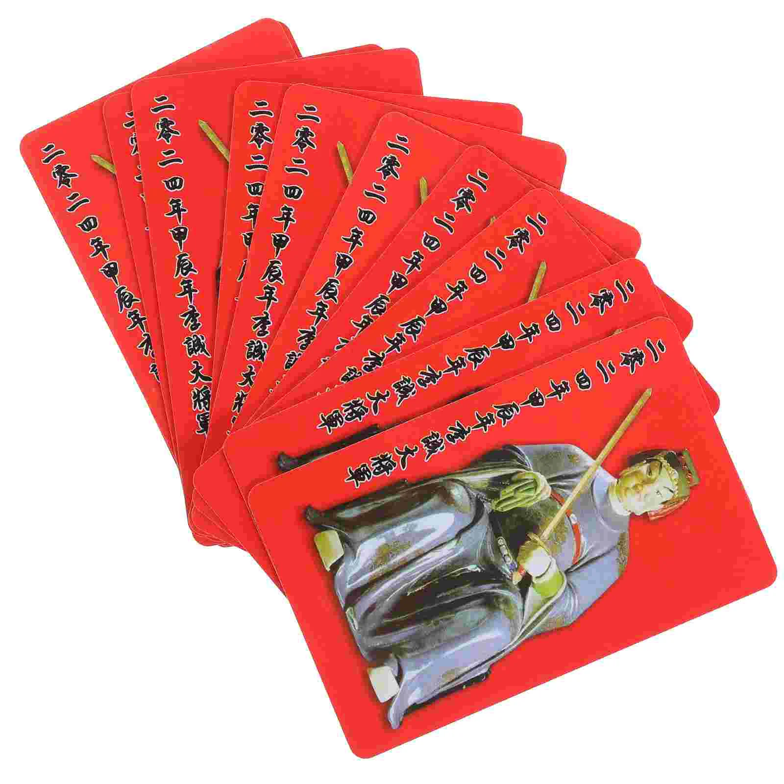 10 Pcs Protection Amulet Card Chinese Birthday Decoration for Girl Accessories General Auspicious Cards Pvc Portable
10 Pcs Protection Amulet Card Chinese Birthday Decoration for Girl Accessories General Auspicious Cards Pvc Portable