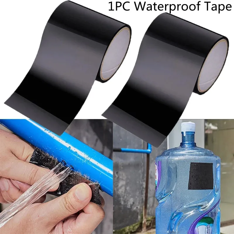 100/152CM Super Strong Waterproof Tape Adhesive Insulating Duct Kitchen Leak Stop Stickers Plumbing Leaks Seal Repair
100/152CM Super Strong Waterproof Tape Adhesive Insulating Duct Kitchen Leak Stop Stickers Plumbing Leaks Seal Repair