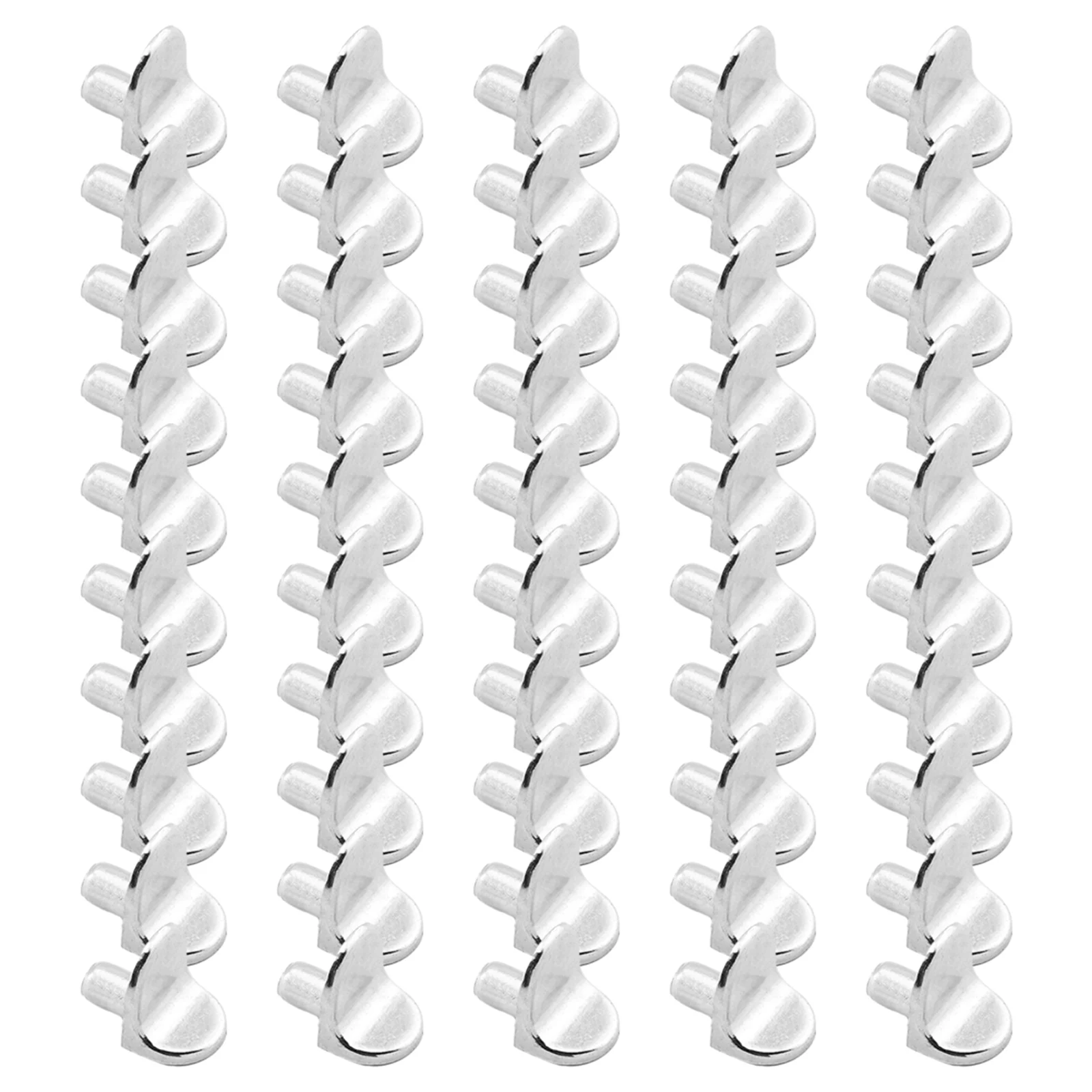 Invisible Design 50 Pack 5mm Bracket Style Shelf Pins Superb Kitchen Cabinet Support Suitable for All Furniture Types
Invisible Design 50 Pack 5mm Bracket Style Shelf Pins Superb Kitchen Cabinet Support Suitable for All Furniture Types