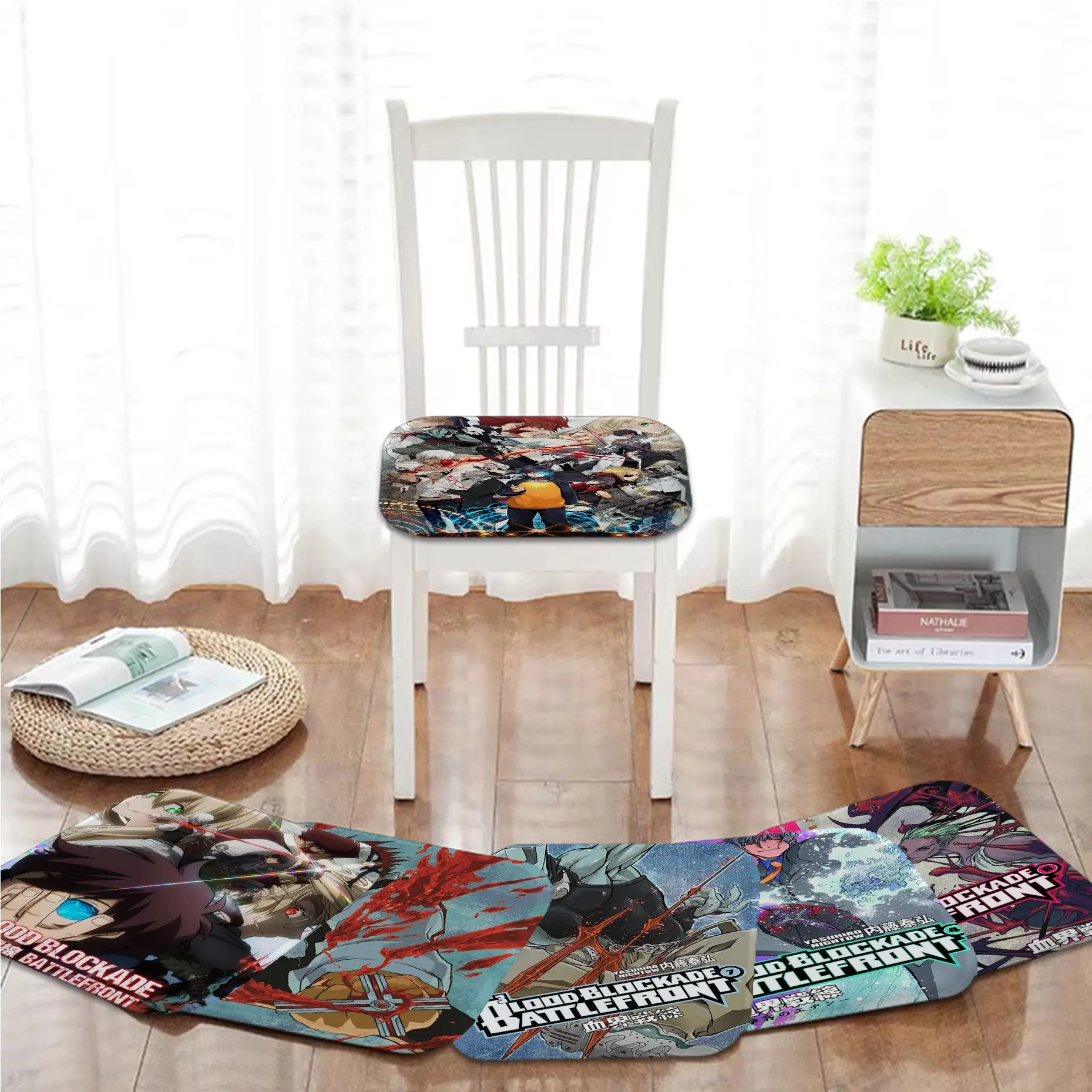 Anime Blood Blockade Battlefront Decorative Meditation Cushion Stool Pad Dining Chair Tatami Seat Cushion Anti-Slip Buttocks Pad
Anime Blood Blockade Battlefront Decorative Meditation Cushion Stool Pad Dining Chair Tatami Seat Cushion Anti-Slip Buttocks Pad