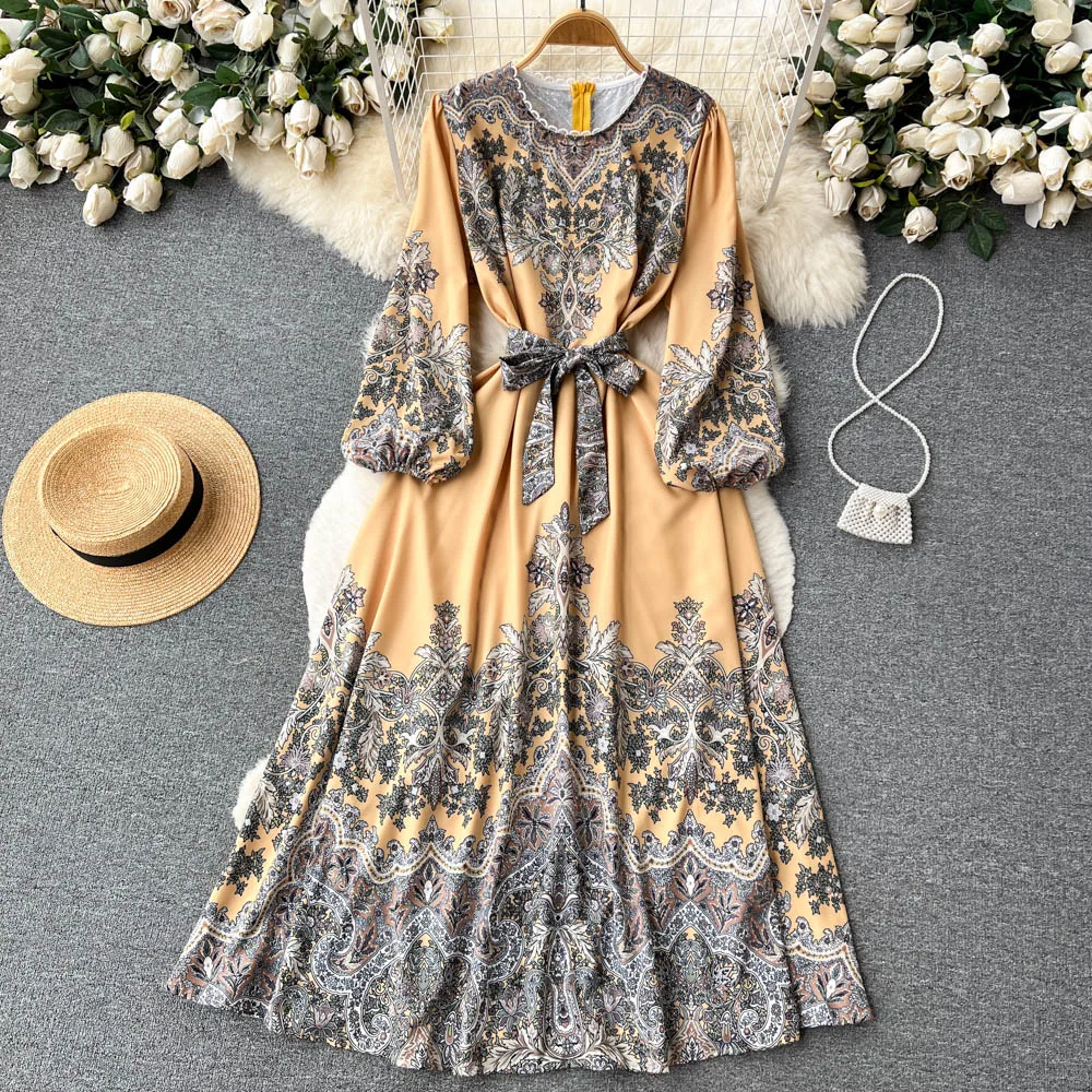 Женское Плиссированное Платье с V-образным вырезом, длинным рукавом и высокой талией
Женское Плиссированное Платье с V-образным вырезом, длинным рукавом и высокой талией