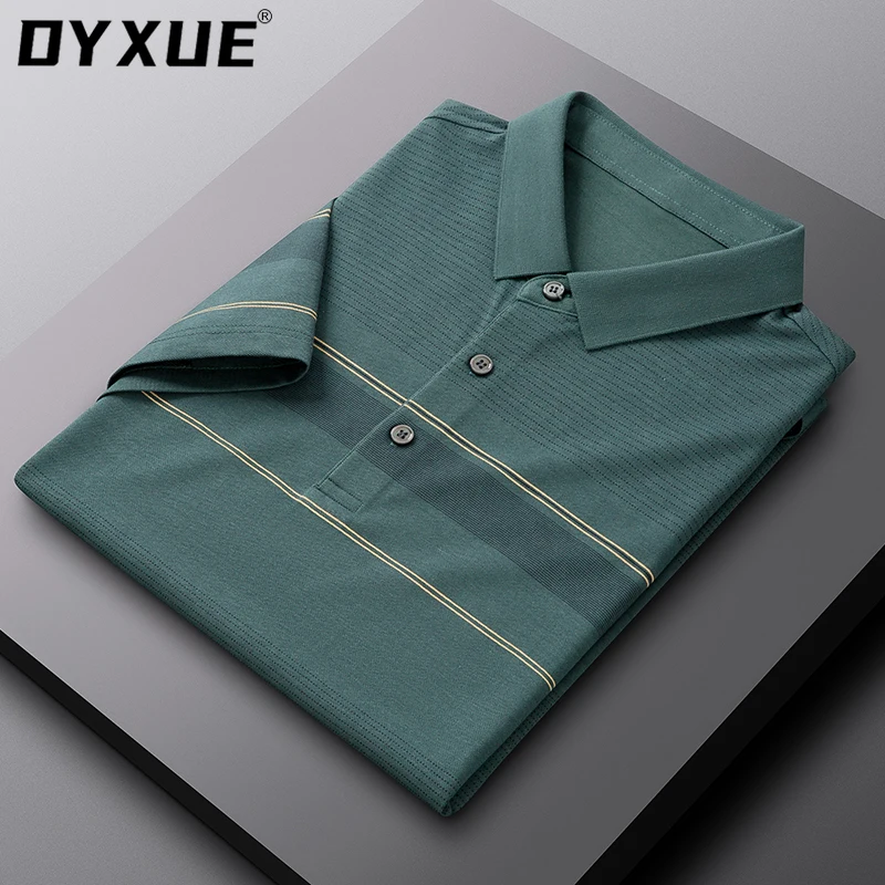 DYXUE Male Polo Shirt Designer Striped Luxury High-quality Tshirts Classic Cotton Summer Top Fashion Casual Short Sleeve New
DYXUE Male Polo Shirt Designer Striped Luxury High-quality Tshirts Classic Cotton Summer Top Fashion Casual Short Sleeve New