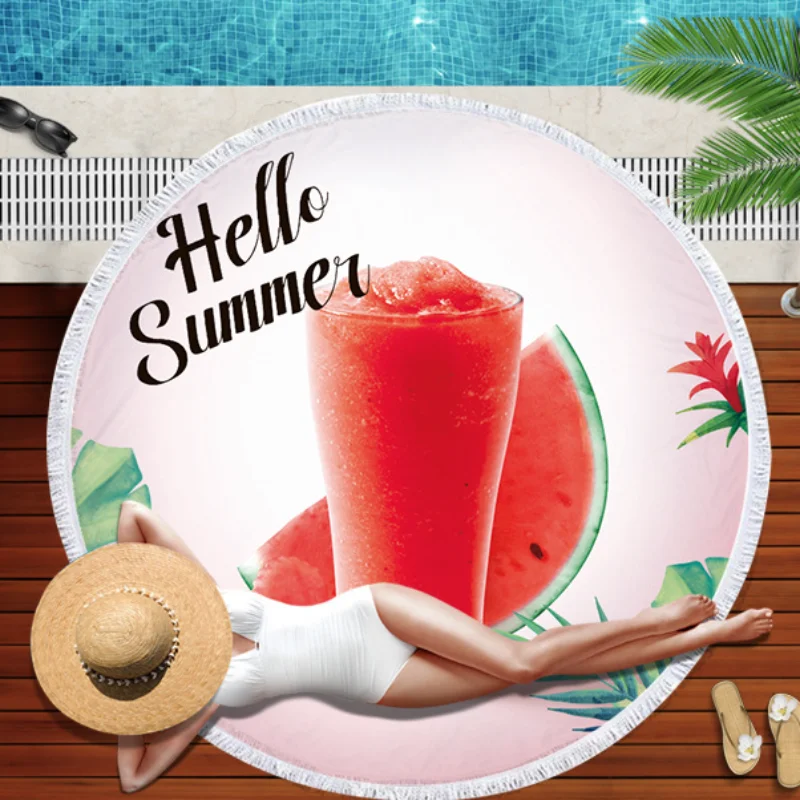 Фрукты, кисточки, круглые фотообои, летние полотенца для ванной комнаты и бассейна для взрослых
Фрукты, кисточки, круглые фотообои, летние полотенца для ванной комнаты и бассейна для взрослых