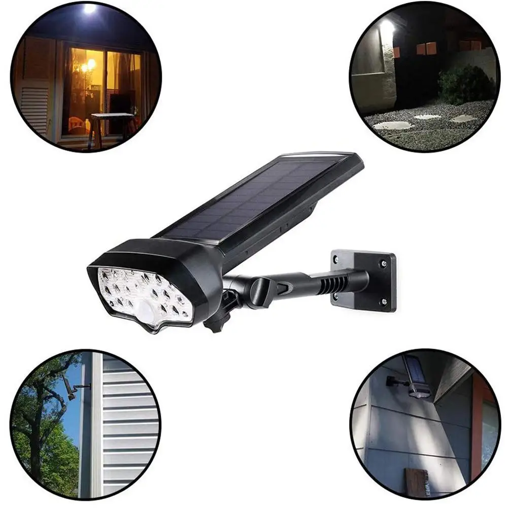 LED Solar Lights Outdoor Motion Sensor IP65 Waterproof Outdoor Solar Powered Security Flood Light for Wall Porch Barn Garage
LED Solar Lights Outdoor Motion Sensor IP65 Waterproof Outdoor Solar Powered Security Flood Light for Wall Porch Barn Garage