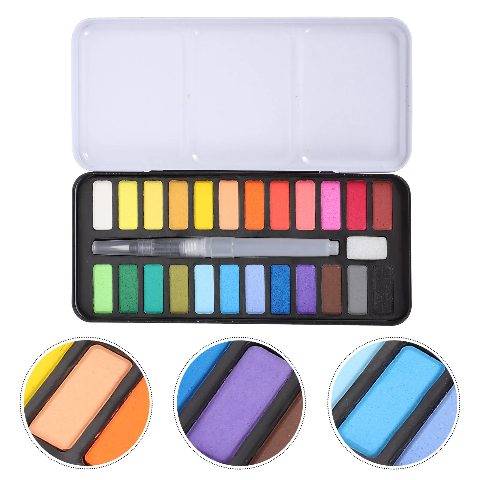 Watercolor Set Kit Travel Water Brush Brushes Painting Tray Portable Box Supplies Artist Color Gouache Accessory Function Multi
Watercolor Set Kit Travel Water Brush Brushes Painting Tray Portable Box Supplies Artist Color Gouache Accessory Function Multi