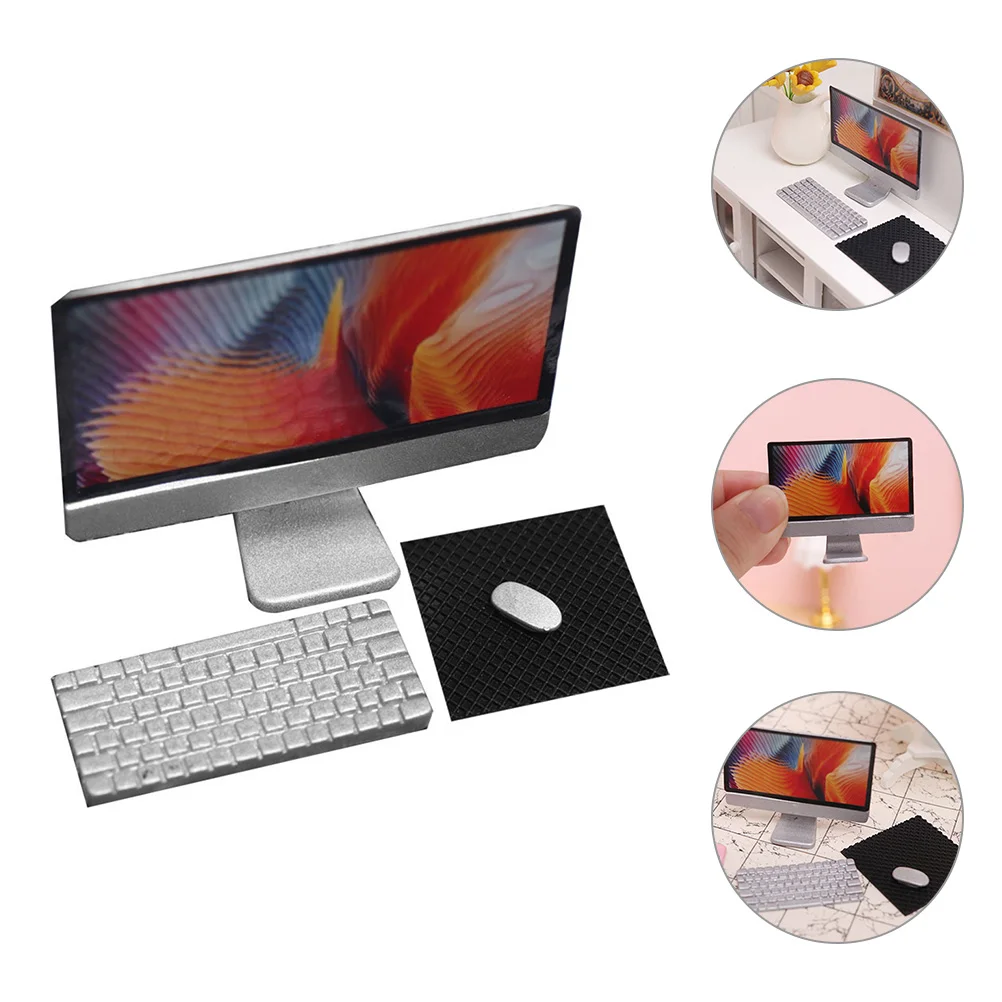 Mini House Decoration Furniture Model Miniatures Tablet Keyboard Small Computer Laptop Food Play Office Tiny Desktop
Mini House Decoration Furniture Model Miniatures Tablet Keyboard Small Computer Laptop Food Play Office Tiny Desktop