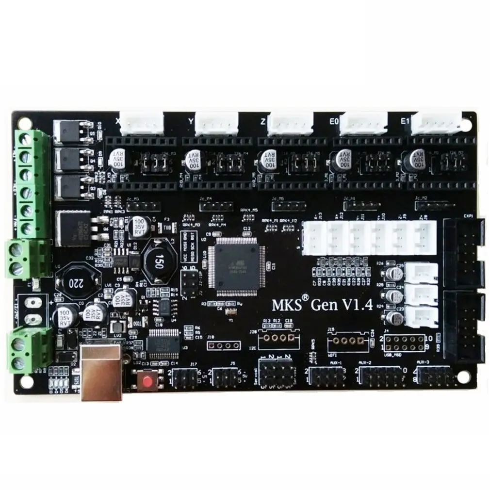 Mother Board 3D Printer Mother Board MKS-Gen V1.4 Control Board Mother Board Printer Control Panel Accessories
Mother Board 3D Printer Mother Board MKS-Gen V1.4 Control Board Mother Board Printer Control Panel Accessories