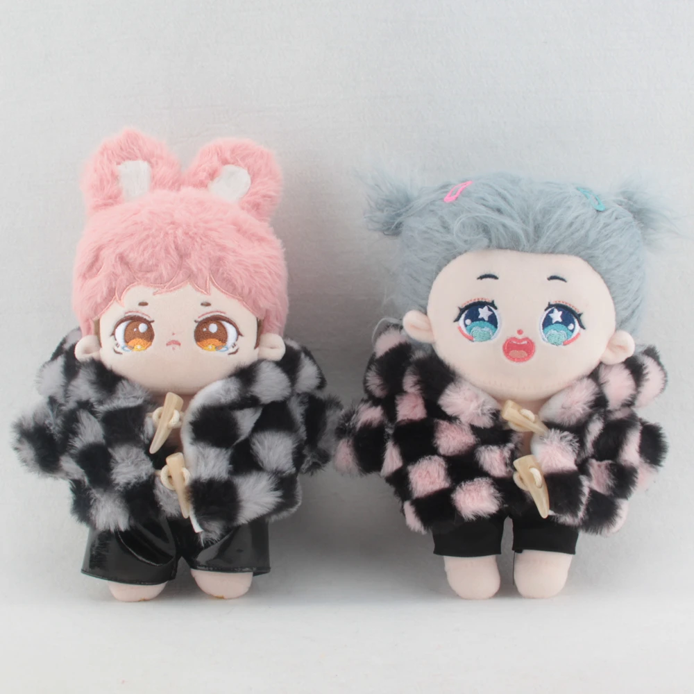 20cm Doll Clothes Mini Horn Buckle Animal Plush Overcoat Fashion Cow Rabbit Bear Tiger Fox Replaceable Winter Hairy Outfits Toys
20cm Doll Clothes Mini Horn Buckle Animal Plush Overcoat Fashion Cow Rabbit Bear Tiger Fox Replaceable Winter Hairy Outfits Toys