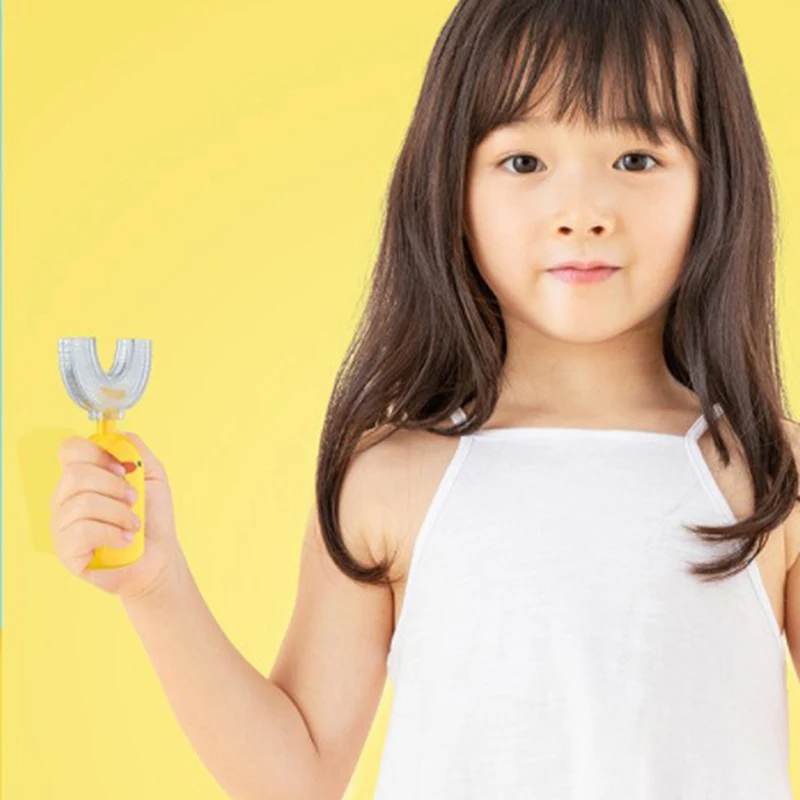 Детская зубная щетка U-образной формы, детская зубная щетка, Силиконовая зубная щетка для чистки здоровья, 360 °, чистка, уход за полостью рта, ...
Детская зубная щетка U-образной формы, детская зубная щетка, Силиконовая зубная щетка для чистки здоровья, 360 °, чистка, уход за полостью рта, ...