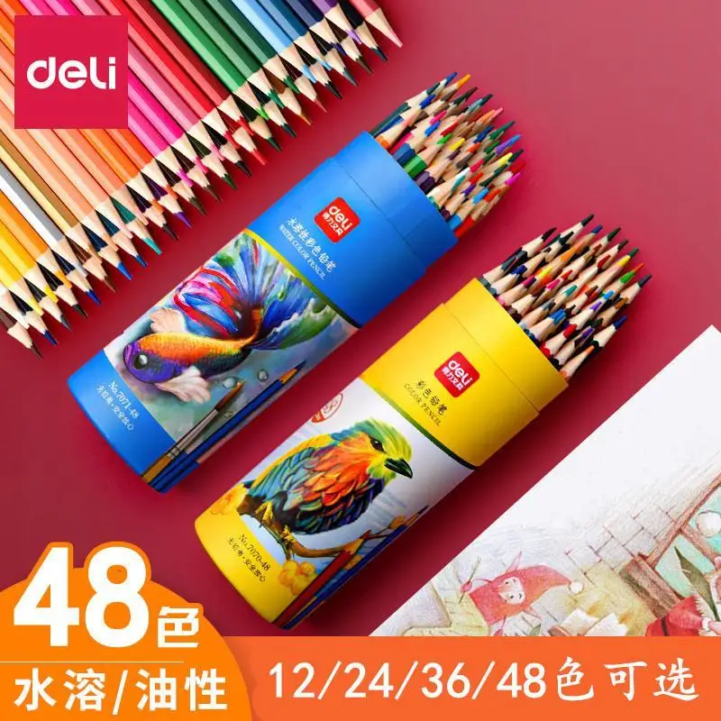 12/24/36/48 color pencil beginner oily pencil 48 color water-soluble hand-painted pencil Drawing Color Pencil Paint Art Supplies
12/24/36/48 color pencil beginner oily pencil 48 color water-soluble hand-painted pencil Drawing Color Pencil Paint Art Supplies