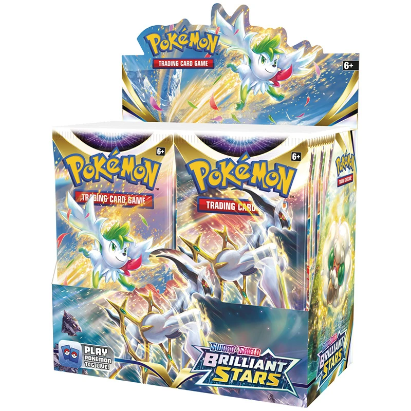Pokemon PTCG English Edition Sword & Shield: BRILLIANT STARS Master Box Refill Pack Child Toy Gift Collection Card
Pokemon PTCG English Edition Sword & Shield: BRILLIANT STARS Master Box Refill Pack Child Toy Gift Collection Card