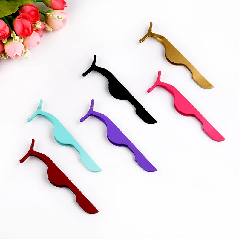 Metal Wholesale Stainless Steel False Eyelash Tweezers Bulk Sale Metal Fake Lash Applicator Pliers
Metal Wholesale Stainless Steel False Eyelash Tweezers Bulk Sale Metal Fake Lash Applicator Pliers